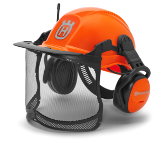 Husqvarna Functional kypärä ja radiokuulosuojain