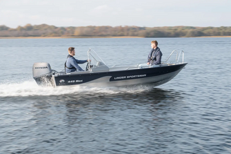 Linder 445 max moottorivene runko