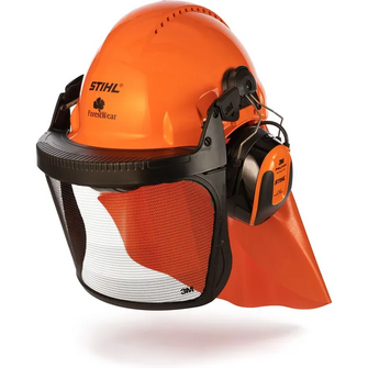 Stihl G300 Kypäräsetti radiolla ja niskasuojalla 