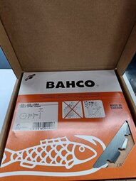 Bahco raivaussahan terä 225 x 20 mm 10 kpl paketti
