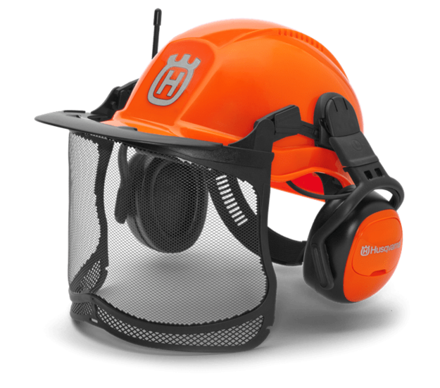 Husqvarna Functional kypärä ja radiokuulosuojain