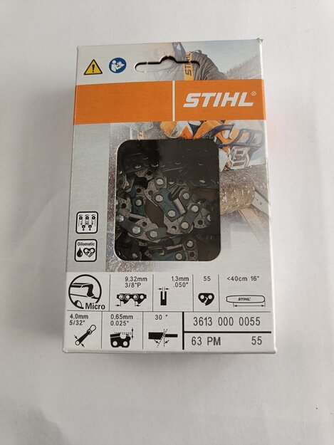 Stihl 3/8"P 1,3mm 55L (16") teräketju